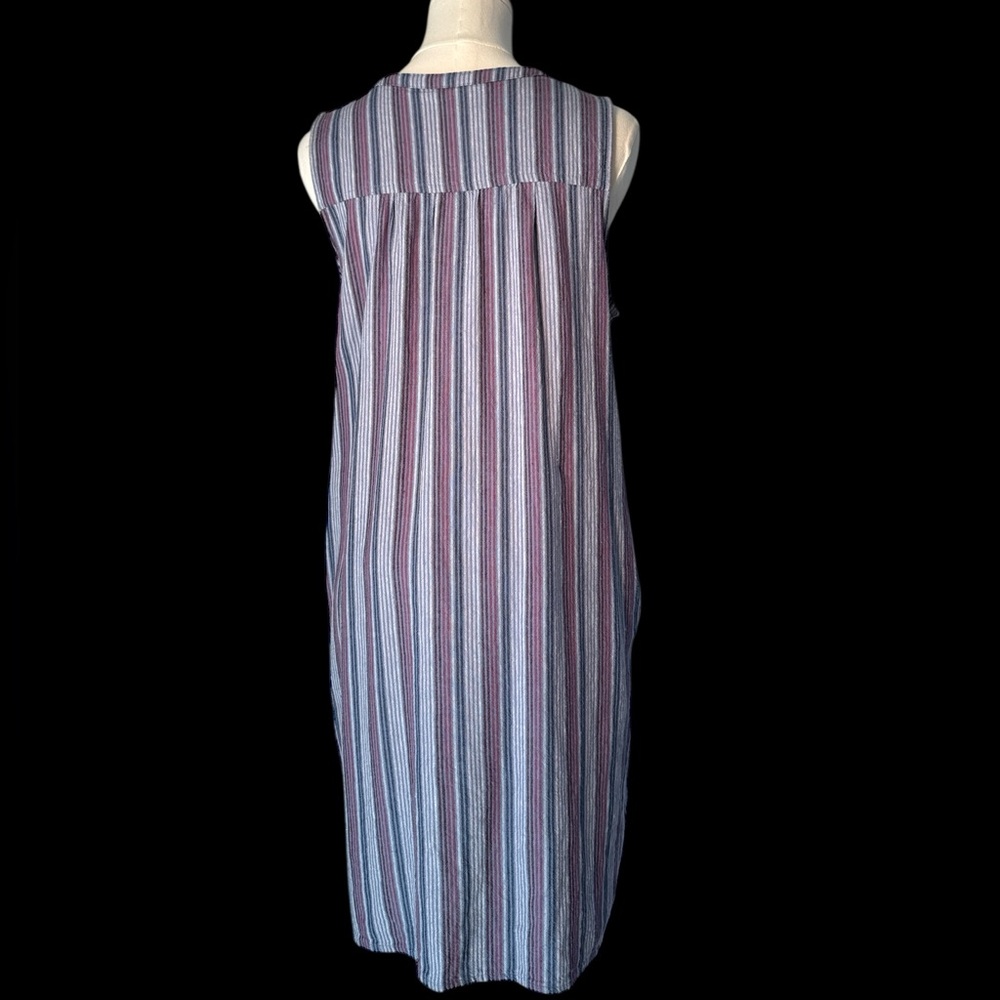 Sonoma Striped Knit Dress in Blue and Pink - Picture 2 of 8